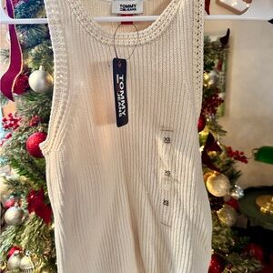 Tommy Hilfiger Cream Tank Top